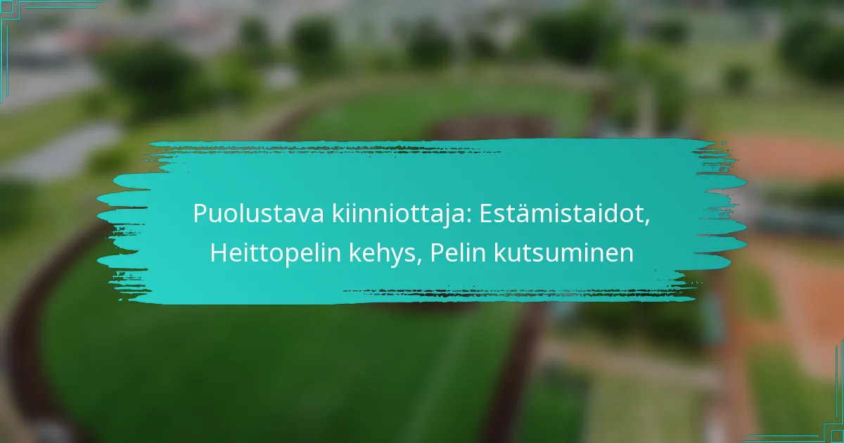 Puolustava kiinniottaja: Estämistaidot, Heittopelin kehys, Pelin kutsuminen